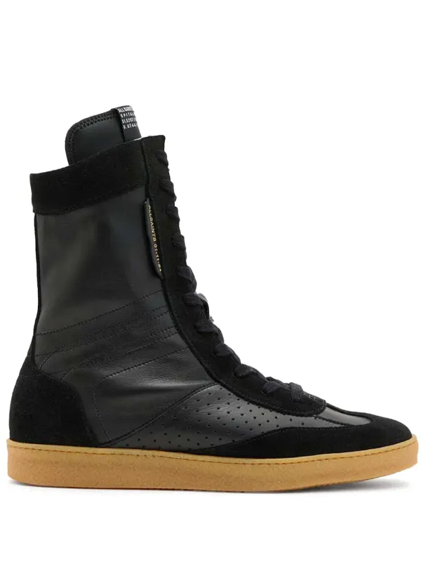 AllSaints aus Leder – Black (W070FB)