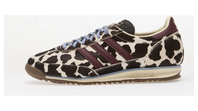 adidas Originals adidas SL 72 OG Off White/ Maroon/ Core Black 7.5 (KJ2288)