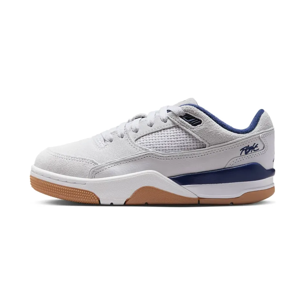 Jordan Flight Court Neutral Grey White Gum Light Brown Midnight Navy (HF3333-004)