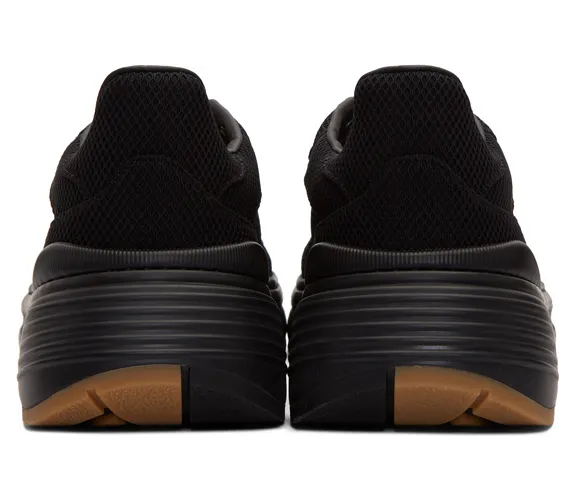 Bottega Veneta Black Mesh Speedster Sneakers (608833 VBRZ1) (4)