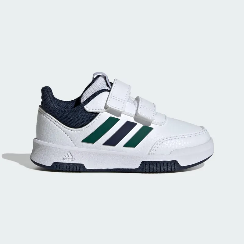Adidas Tensaur with Velcro Cloud White / Collegiate Green / Collegiate Navy (IF1735)