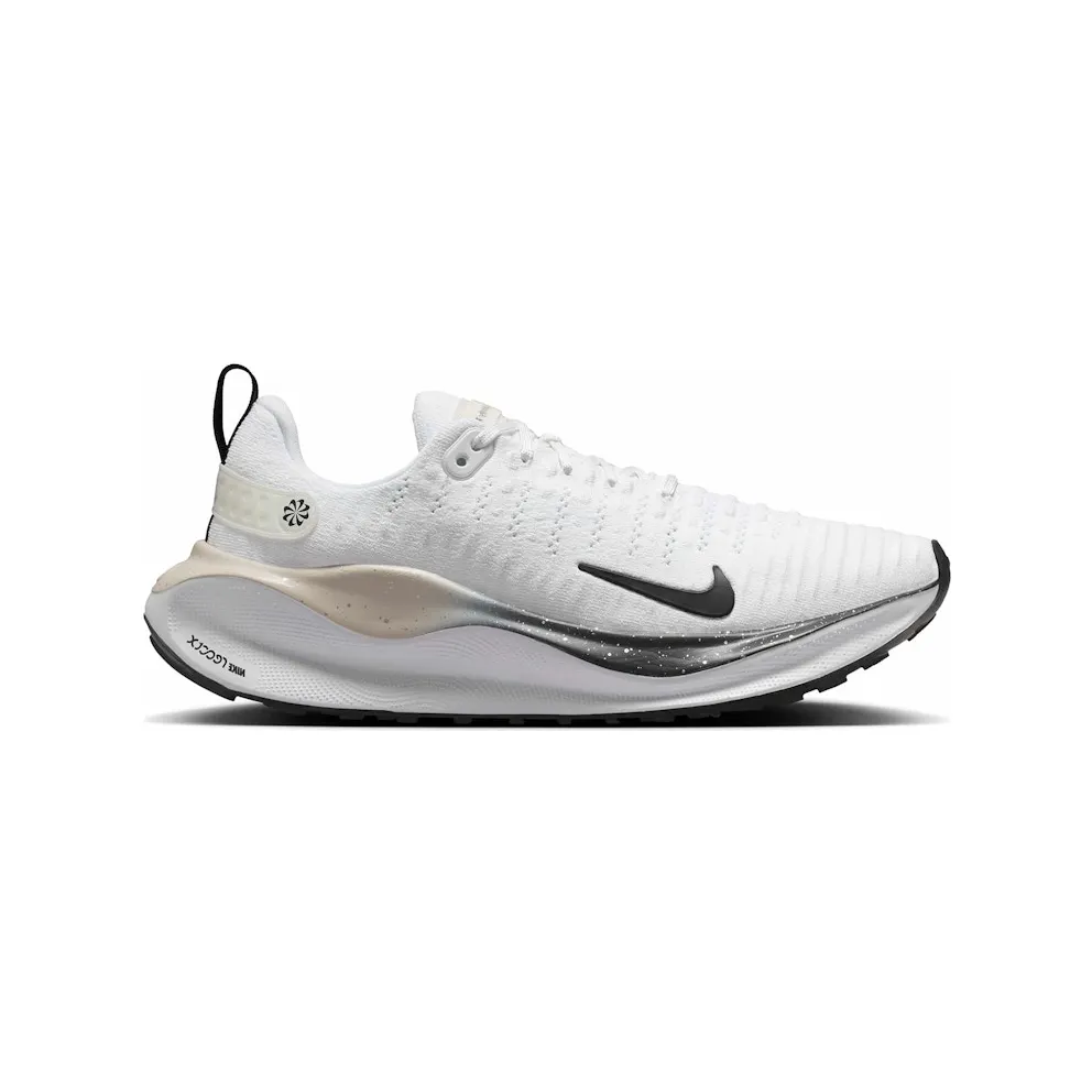 Nike React Infinity Run 4 White Platinum Tint Light Smoke Grey Black (HQ3507-100)