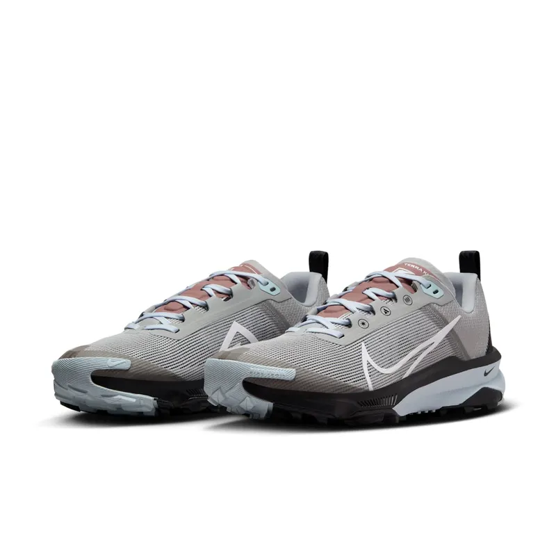 Nike React Terra Kiger 9 Light Smoke Grey Black Glacier Blue White (DR2694-005)