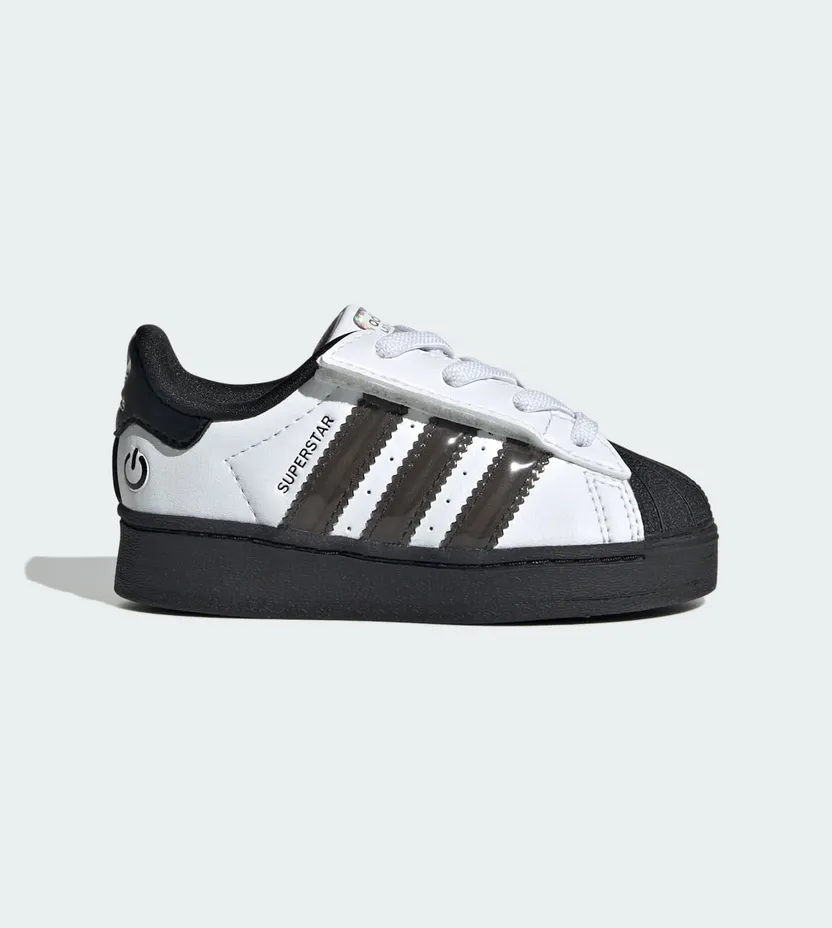 adidas Superstar LED Lights Comfort Closure Cloud White Core Black (JS1293)