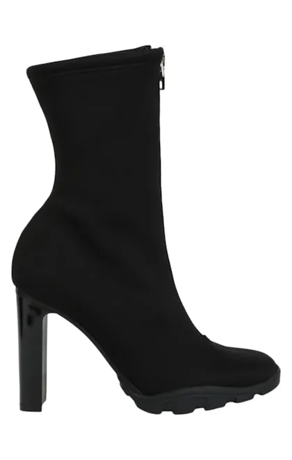 Alexander McQueen Slim Tread Ankle Boots Black (688310W4SQ01000)