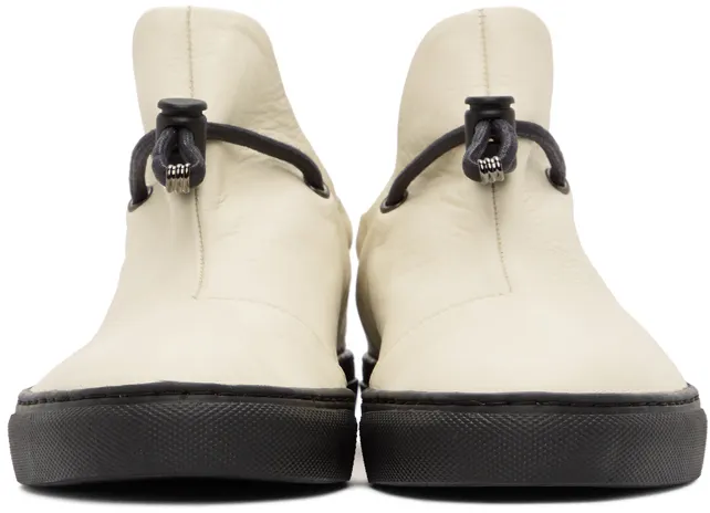 Y’s Leather Slip-On “Off-White” (YT-E40-730)