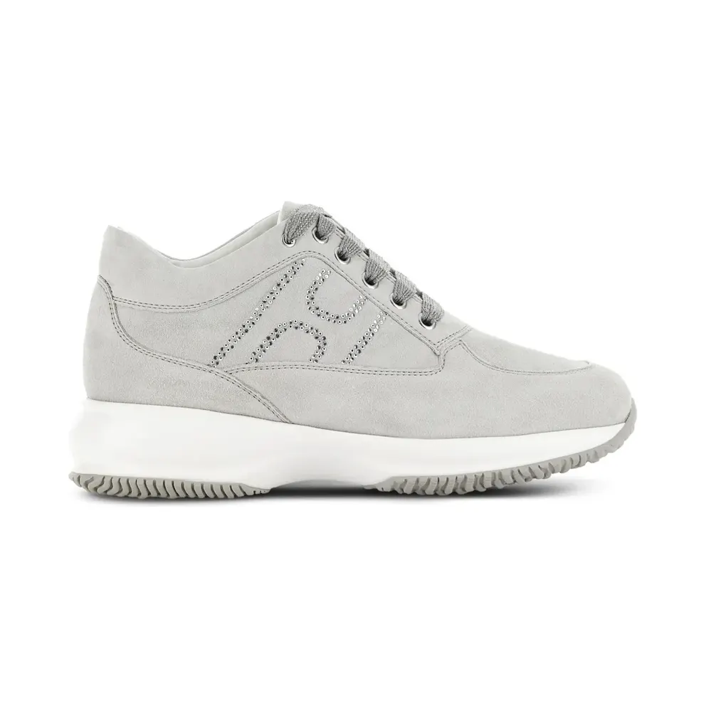 Hogan Interactive verfraaide sneakers – Grau (HXW00N0FH10CR0)