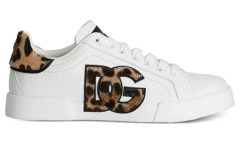 Dolce & Gabbana Portofino Light Strobel Nappa Calfskin “White” (CK2395 A0225 8S543)