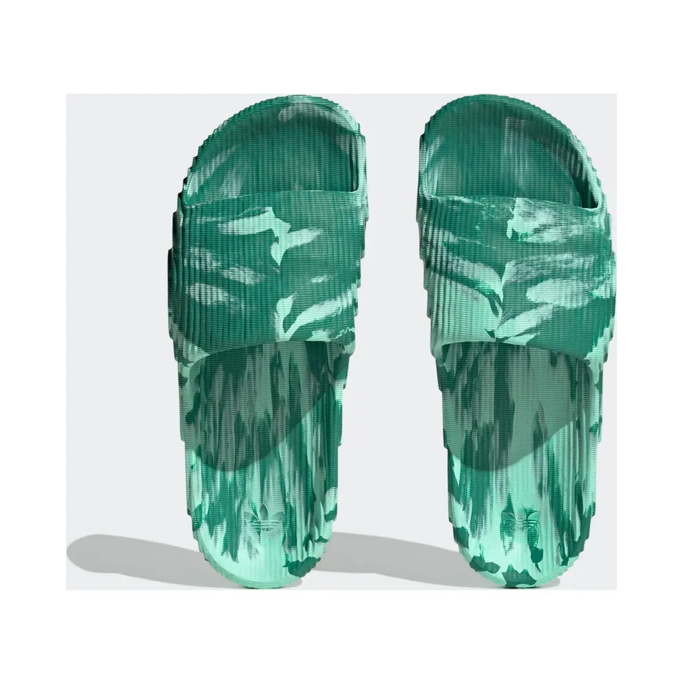 Adidas Adilette 22 Slides Court Green / Pulse Mint / Court Green (IE7725)