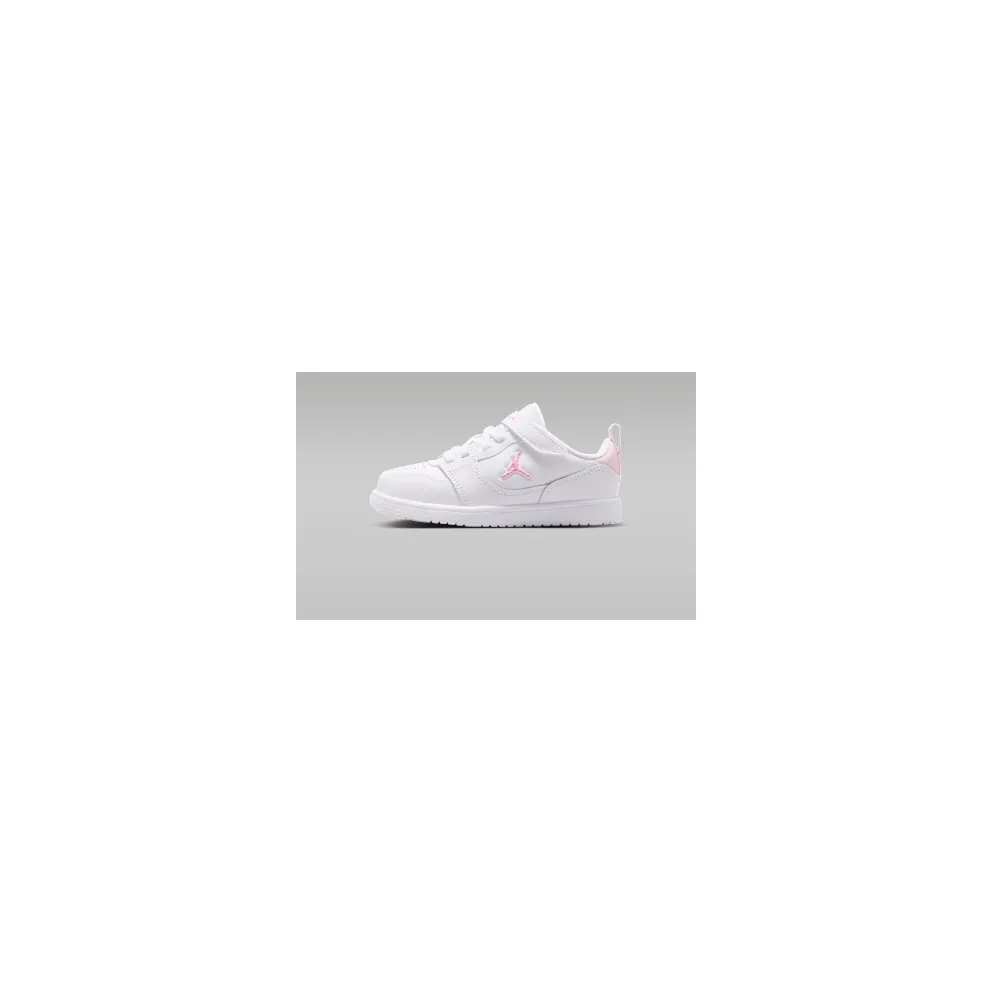 Nike Jordan Court Connect Low “White/Pink Foam/China Rose” (IQ6046-101)