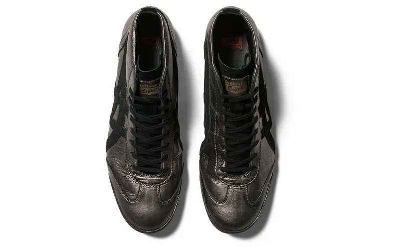 Onitsuka Tiger Mexico Mid Runner Deluxe Gunmetal Black (1181A608-021)
