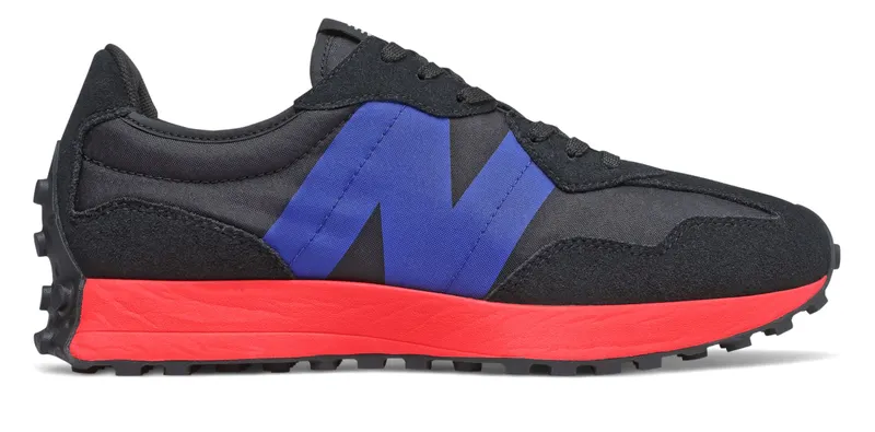 New Balance 327 Black Blue Red Black/Blue-Red (MS327CPB)
