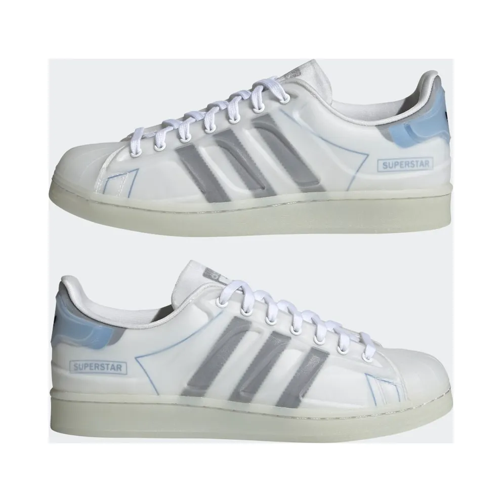 adidas Superstar Futureshell Cloud White / Core Black / Bright Blue (FX5551)