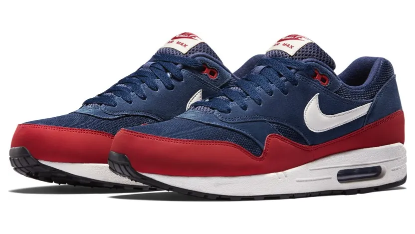 Nike Air Max 1 Midnight Navy Red
