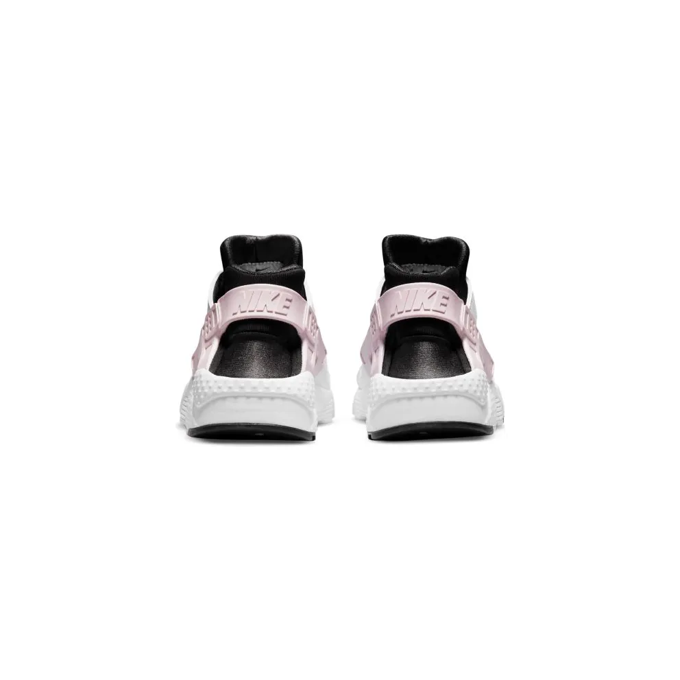 Nike Huarache Run “White / Grey Fog / Off-Noir / Pink Foam” (654275-115)
