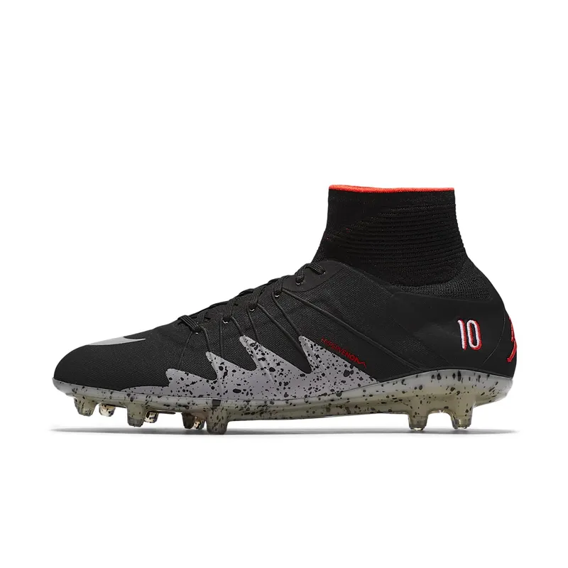 Nike Hypervenom Phantom II NJR FG Neymar Black/Metallic Silver-Light Crimson-White (820117-006)