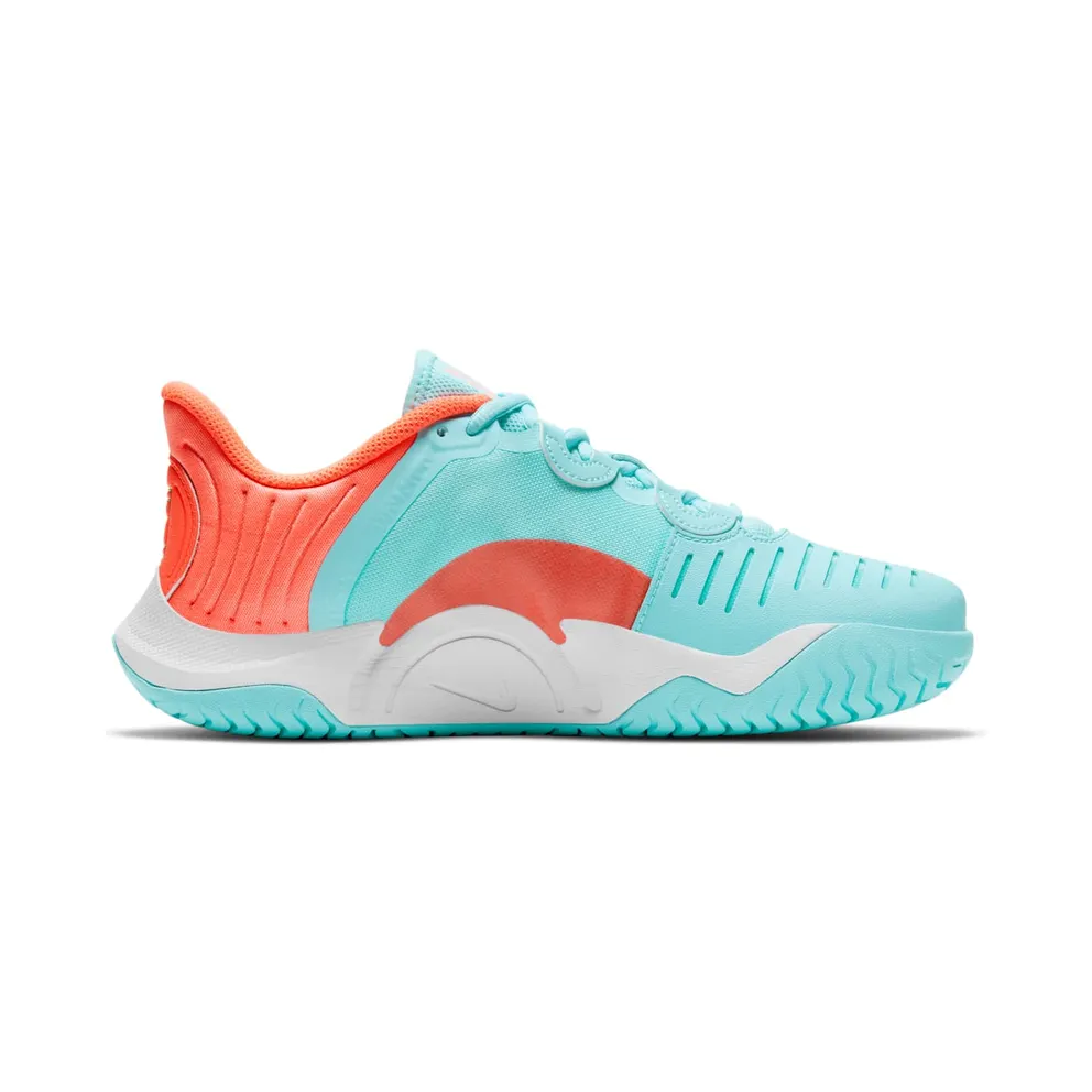 NikeCourt Air Zoom GP Turbo Hardcourt Blue “Copa / Bright Mango / White / Metallic Gold” (CK7580-400)