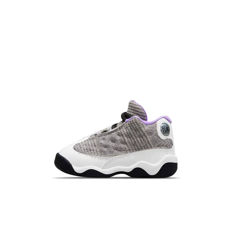 Nike Jordan Baby White & Grey Jordan 13 Retro Houndstooth (DN3940-015)