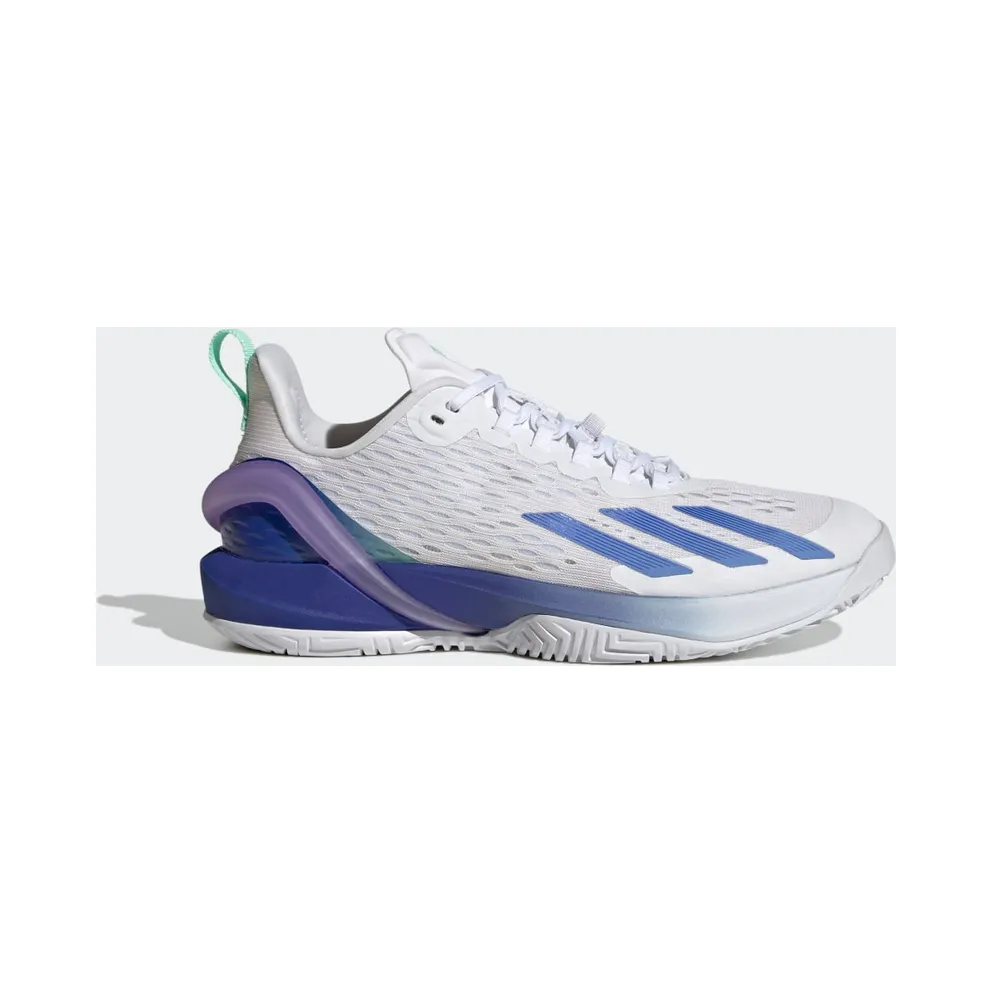 adidas Adizero Cybersonic Tennisschuh Cloud White / Blue Fusion / Pulse Mint (GY9640)