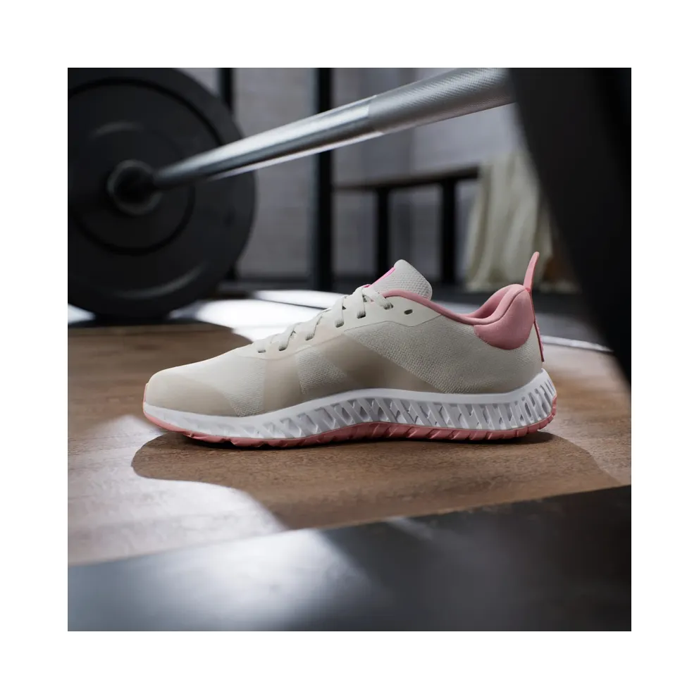 adidas Everyset Trainer Chalk White Iron Metallic Lucid Pink (ID8661)