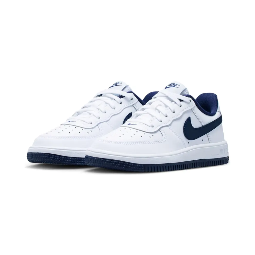Nike Force 1 Low White Football Grey Midnight Navy (IF1673-103)