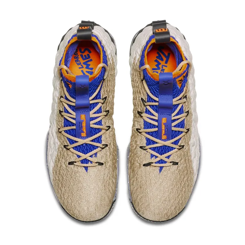 Nike LeBron 15 Mowabb (House of Hoops Special Box and Accessories) Multi-Color/Racer Blue-Total Orange (AR4831-900)