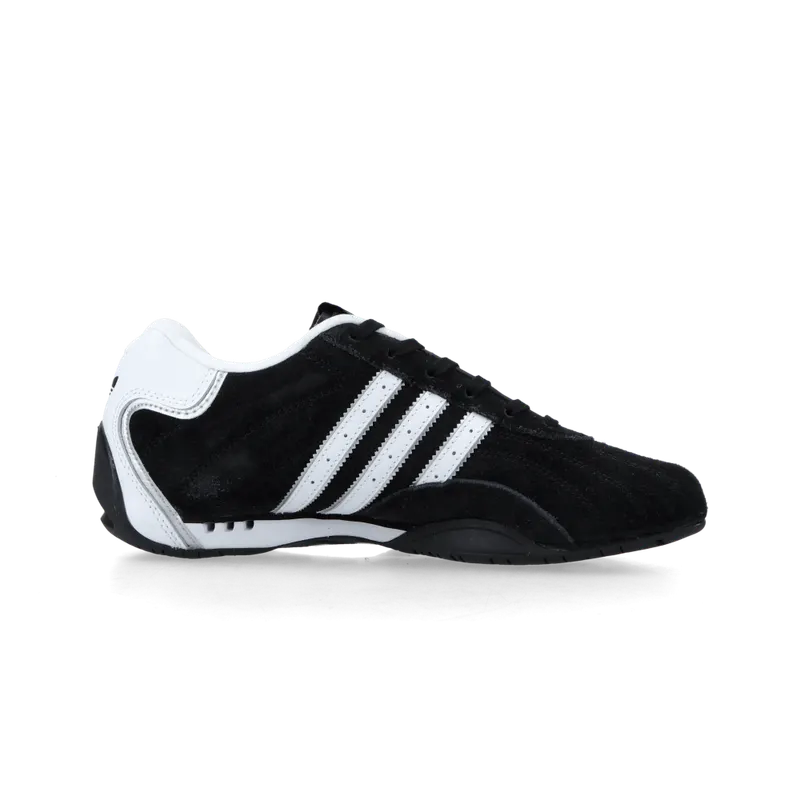 adidas Adiracer Lo (black / white / silver) – JP7009