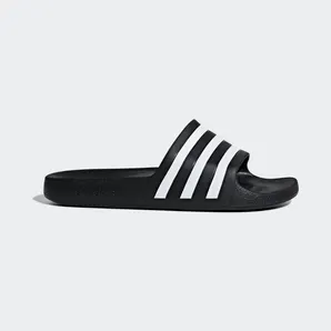adidas Adilette Aqua Slides “Core Black / Cloud White / Core Black” (F35543)