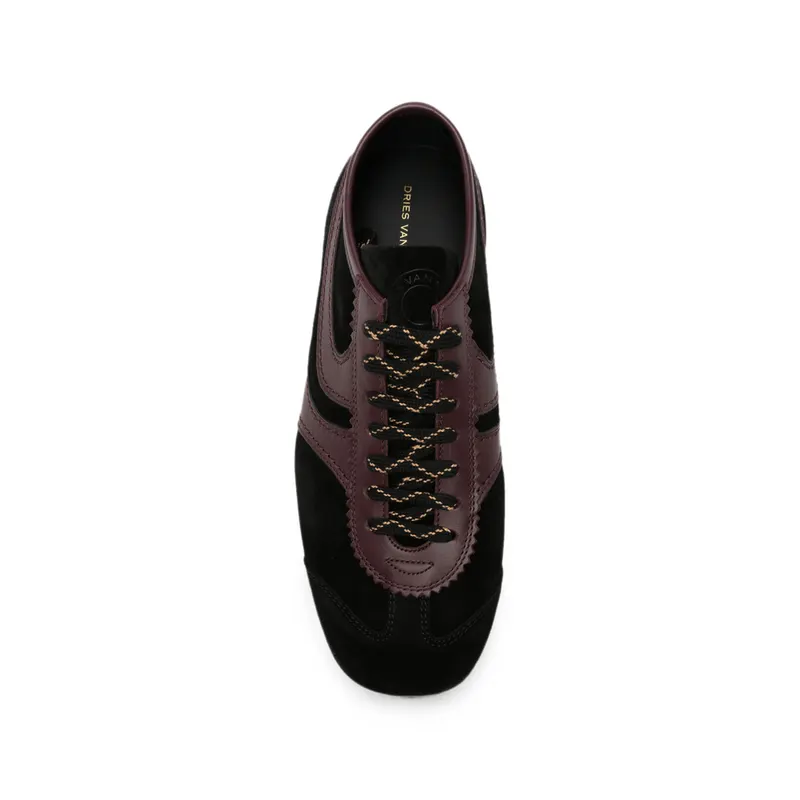 Dries Van Noten Lace-up Leather “Black” (0133 021700 900)