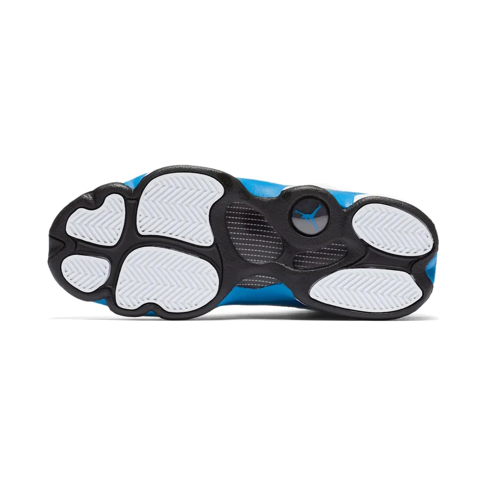 Jordan 13 Retro White Italy Blue (GS) White/Italy Blue-Wolf Grey-Black (439358-107)