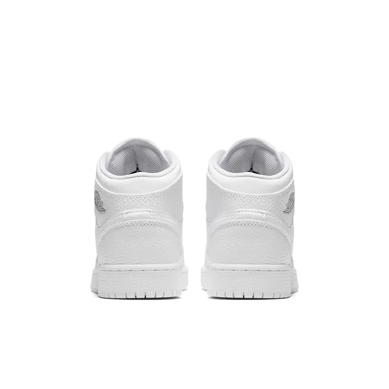 Jordan 1 Mid White Pure Platinum (2018) (554725-109)