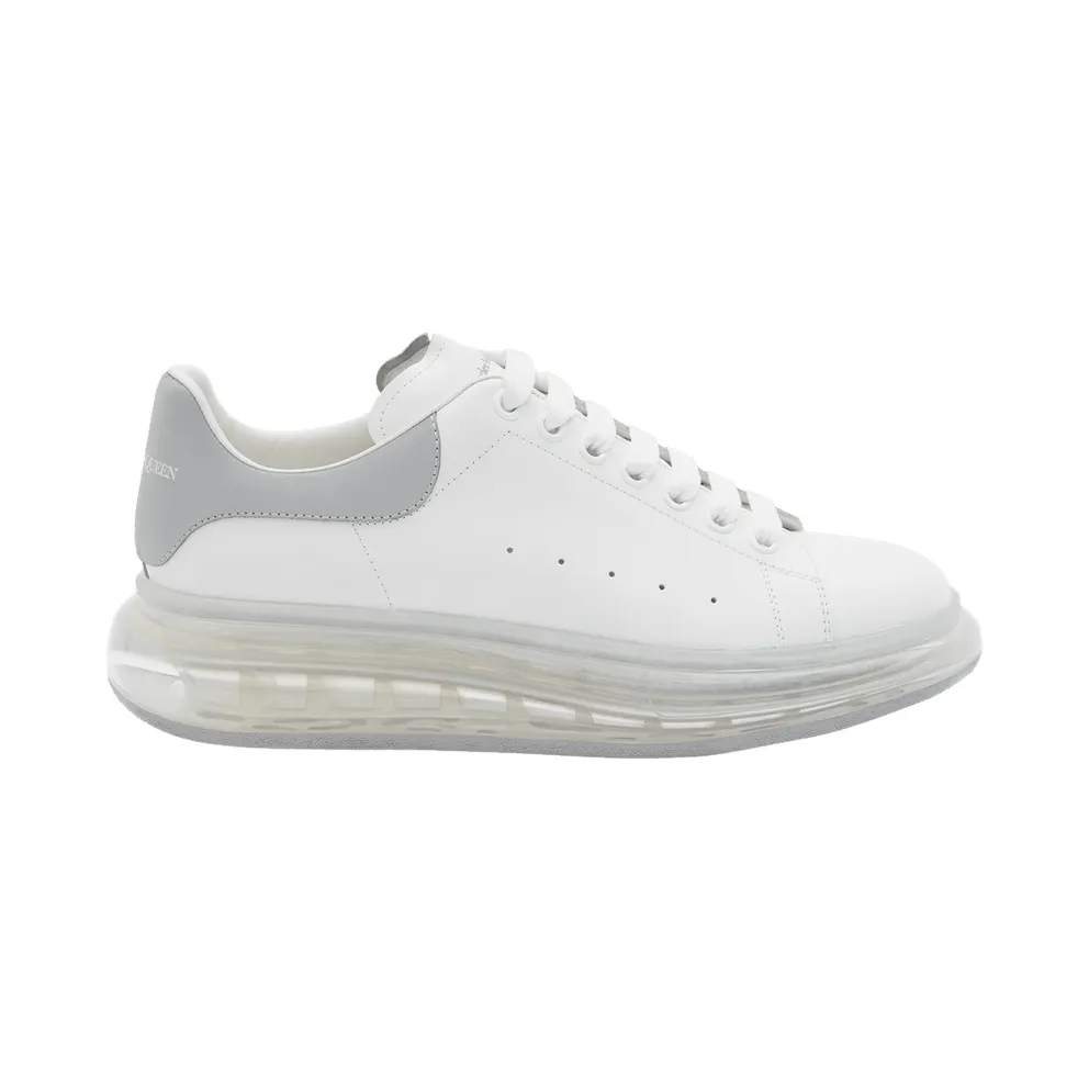 Alexander McQueen Oversized Grey Clear Sole