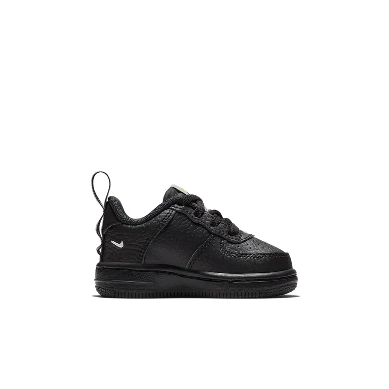 Nike Air Force 1 Low Utility Black White (TD) Black/White-Black-Tour Yellow (AV4273-001)