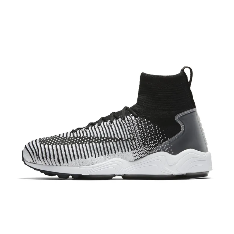 Nike Zoom Mercurial XI Flyknit FC Black/White Black/White (852616-002)