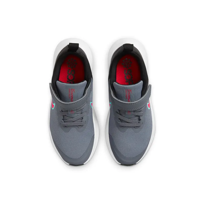 Nike Star Runner 3 Younger Kids’ Grey 50% Sustainable Materials (DA2777-008)