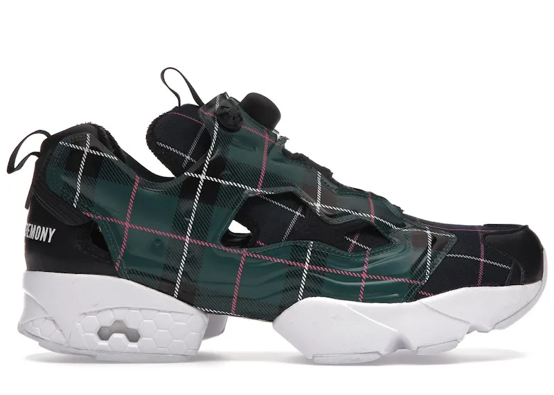 Reebok Instapump Fury Opening Ceremony Plaid Green Green/Blue-Black (Other Brands Reebok)