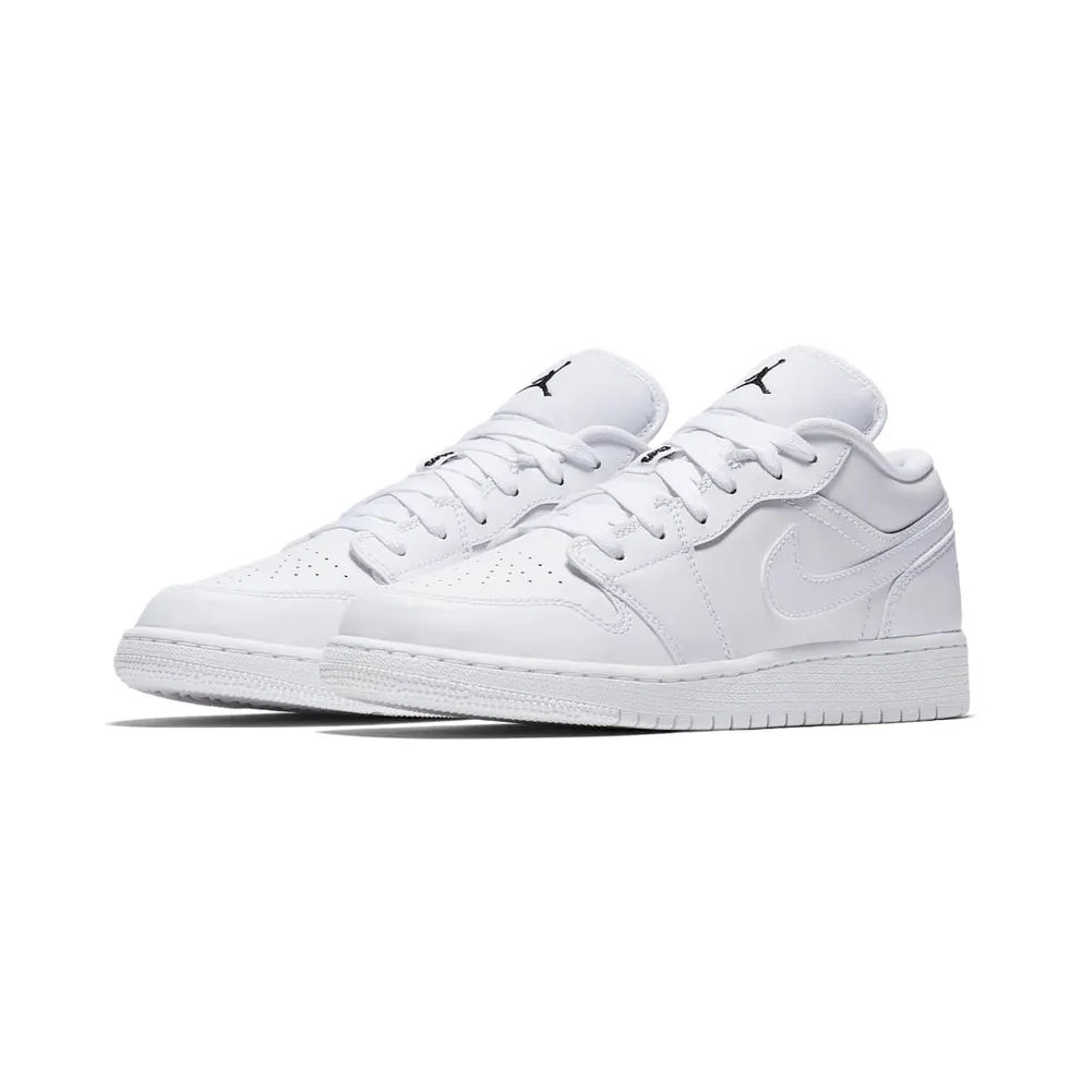 Jordan 1 Low White Black Wings White/White/Black (553560-101)