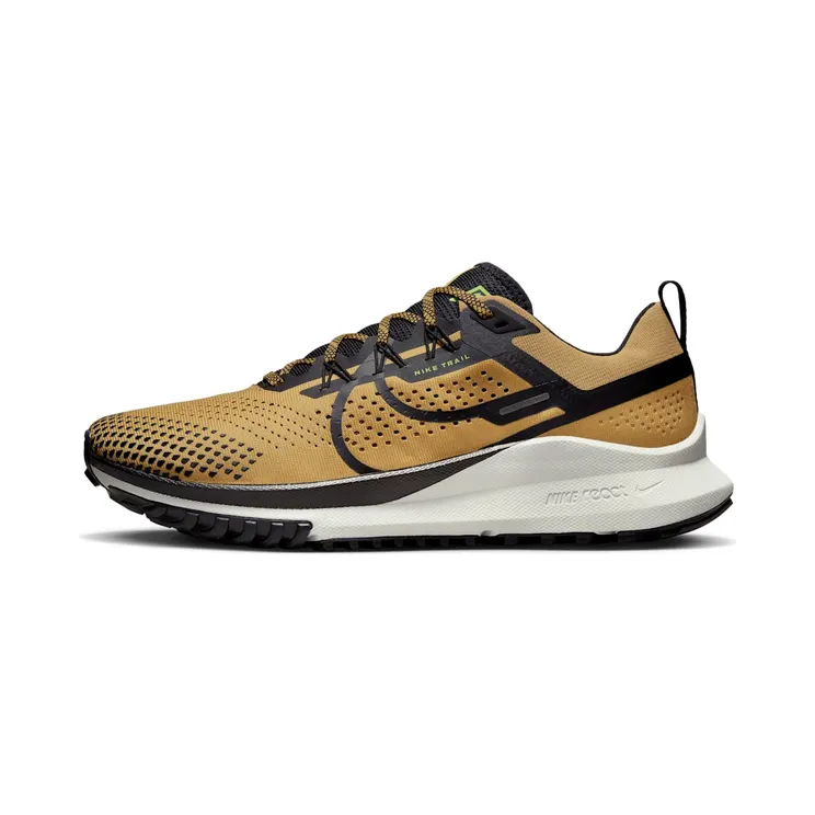 Nike React Pegasus Trail 4 “Elemental Gold / Light Bone / Ghost Green / Black” (DX8960-700)