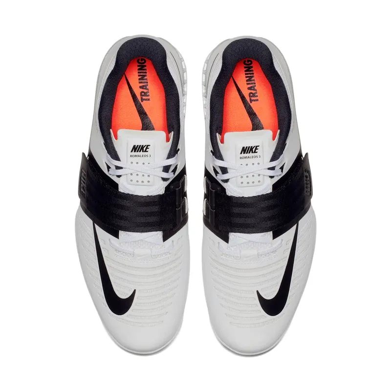Nike Romaleos 3 White Black Clear Sole (852933-101)