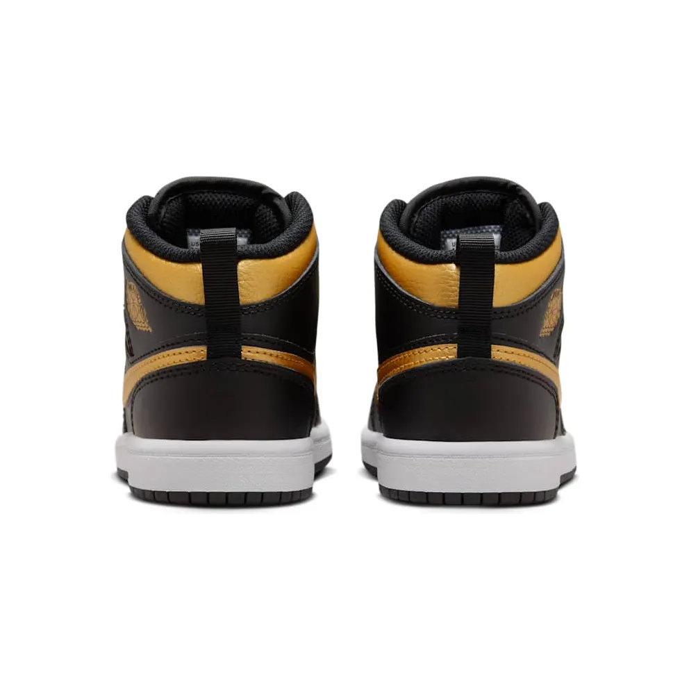 Jordan 1 Mid Metallic Gold Black (DQ8424-071)