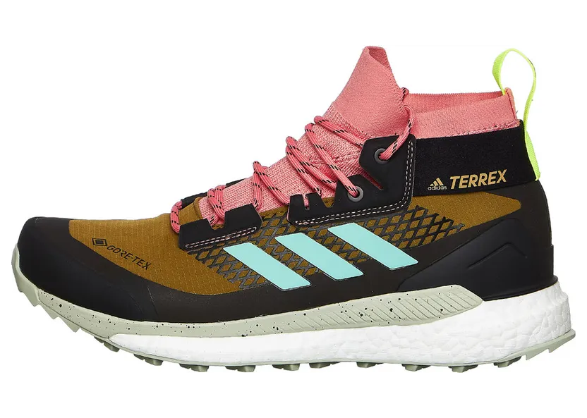 adidas Terrex Free Hiker GTX Wild Moos / Acid Mint / Solar Yellow (FZ2506)
