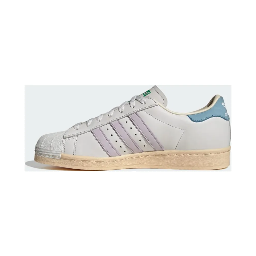 Adidas Superstar 82 Crystal White / Clear Blue / Green (ID2151)