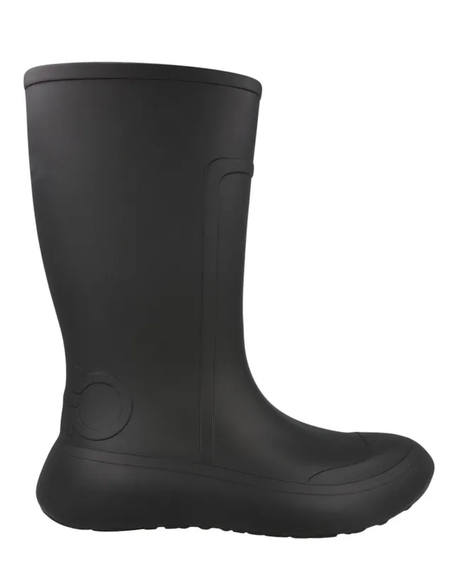 Ferragamo Gancini Rainboots Black (020637-999003-M)