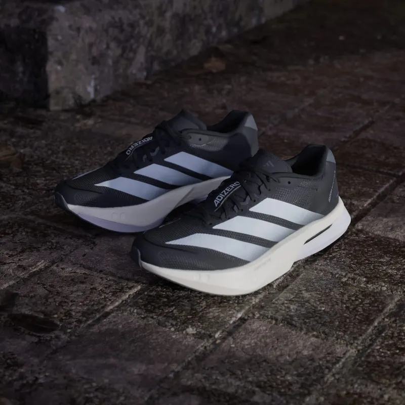 Adidas Adizero Boston 13 Core Black / Cloud White / Grey Five (JS4958)
