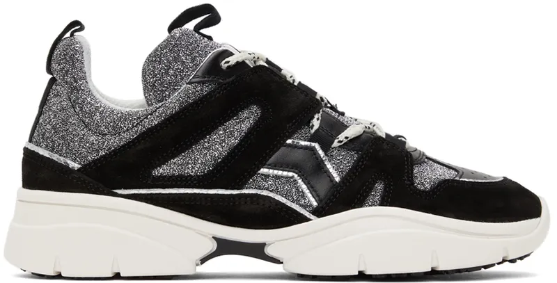 Isabel Marant Lurex & Suede Kindsay (21HBK0052-21H019S)