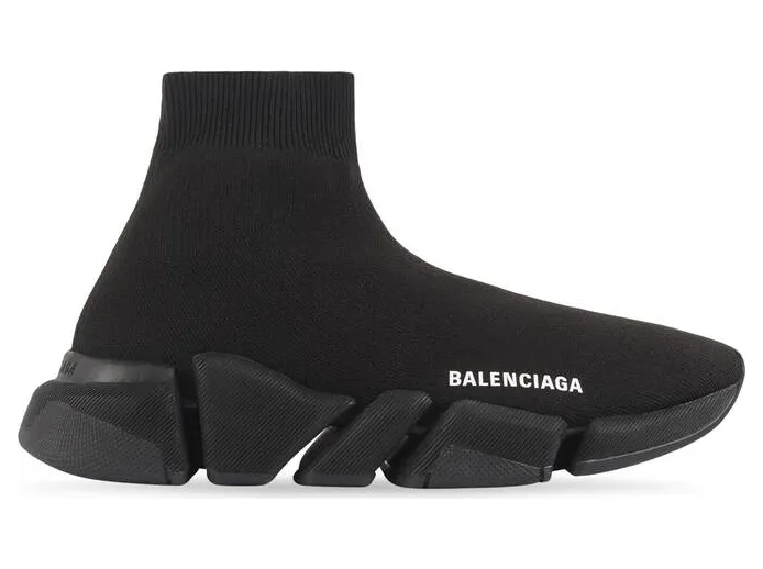 Balenciaga Speed 2.0 Black (W) (617196W17011013/617196W2DB11013) (2)