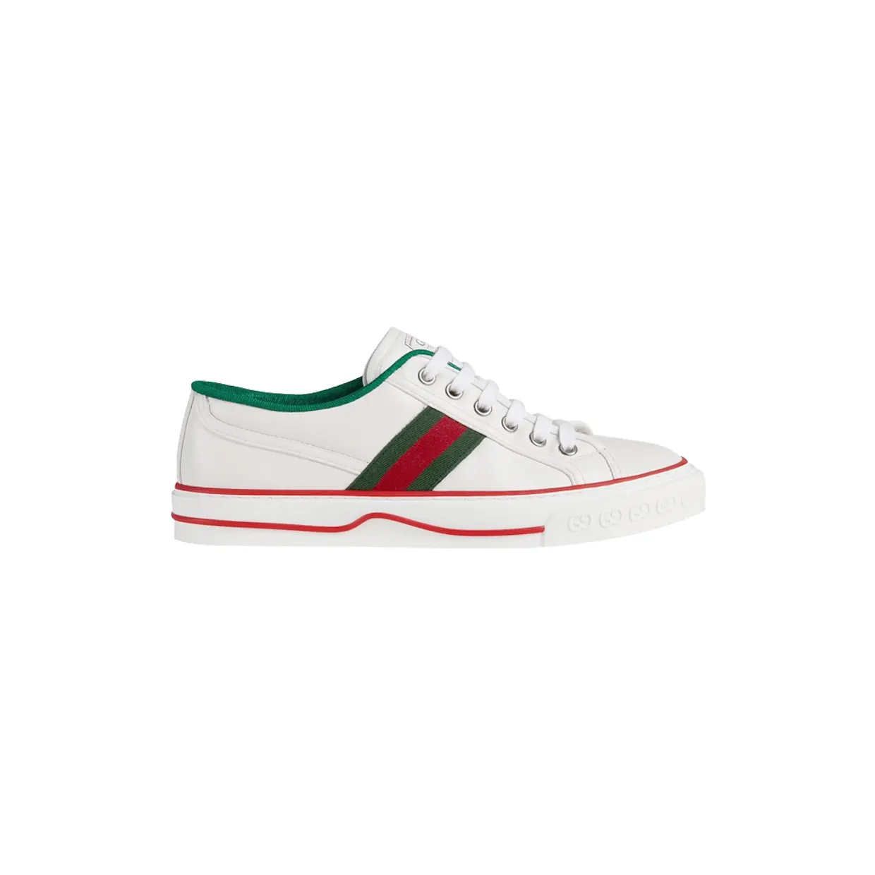Gucci Tennis 1977 White Green Red (645979 17L10 9060)