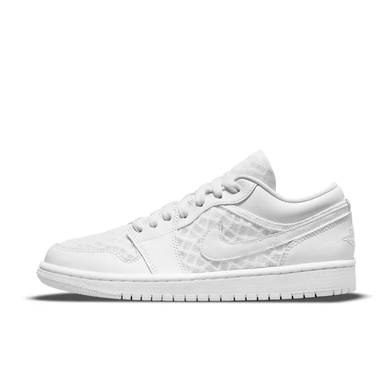 Jordan 1 Retro Low Breathe Triple White (W) (DC9508-100)