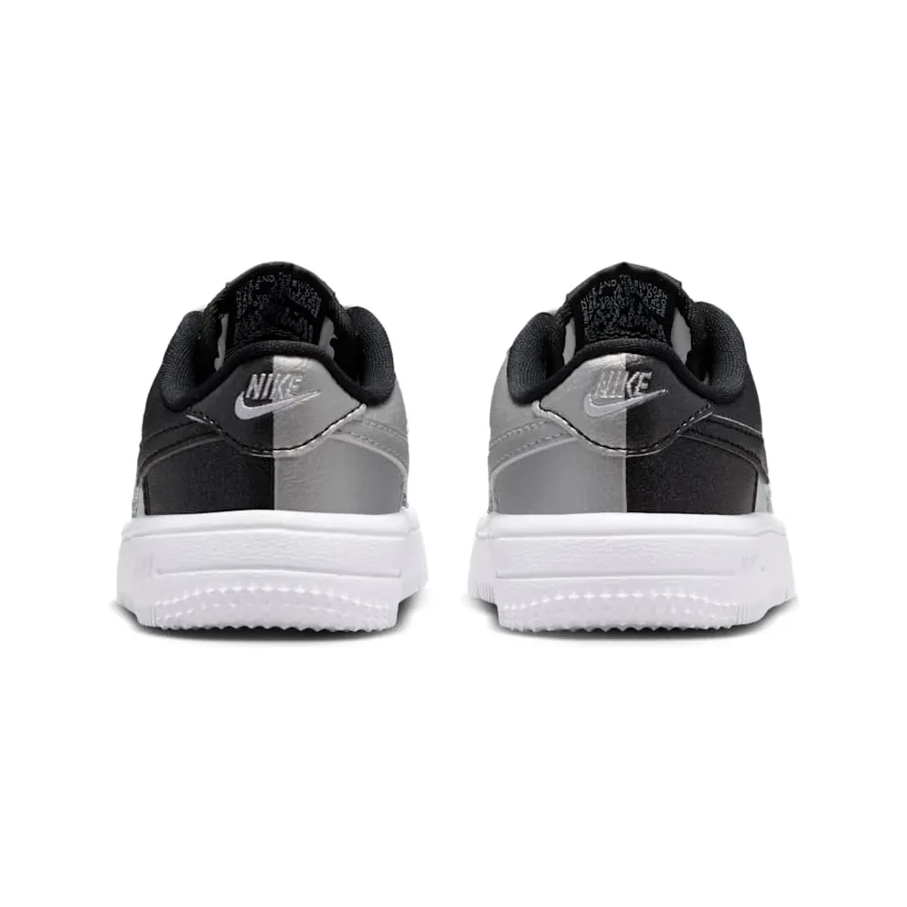 Nike Force 1 Low LV8 5 White Metallic Silver Black (IQ2735-100)