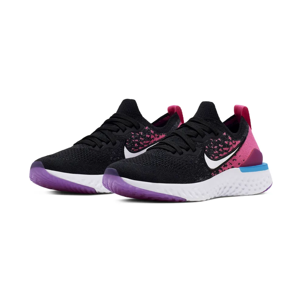 Nike Epic React Flyknit 2 voor kids Black (AQ3243-016)